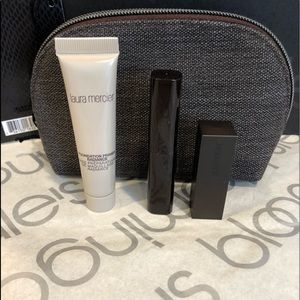 Laura Mercier Cosmetic Bag & Skin Care (New)